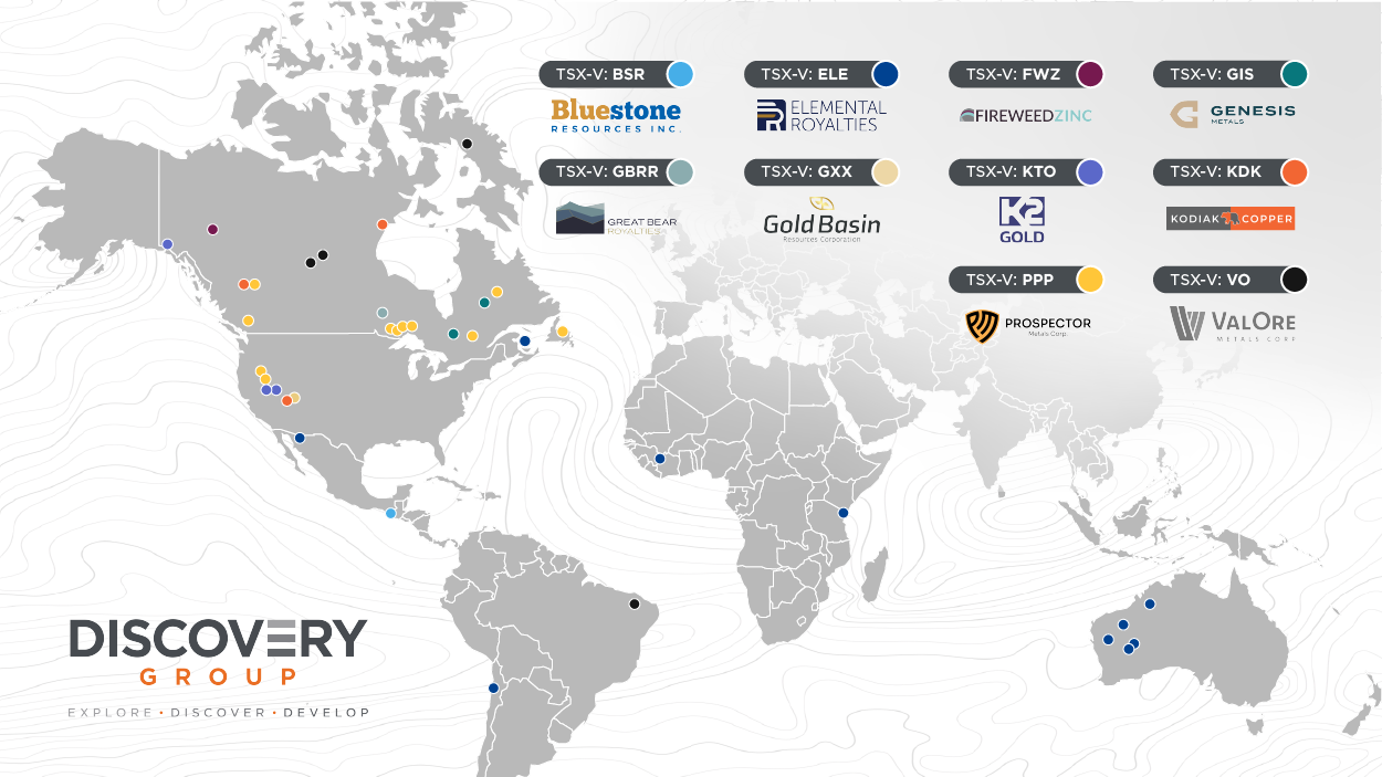 Discovery Group Companies Global Map